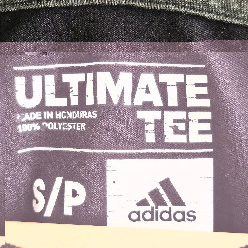 Adidas Graphic Ultimate Tee Black NY City Graphic T Shirt Streetwear Small